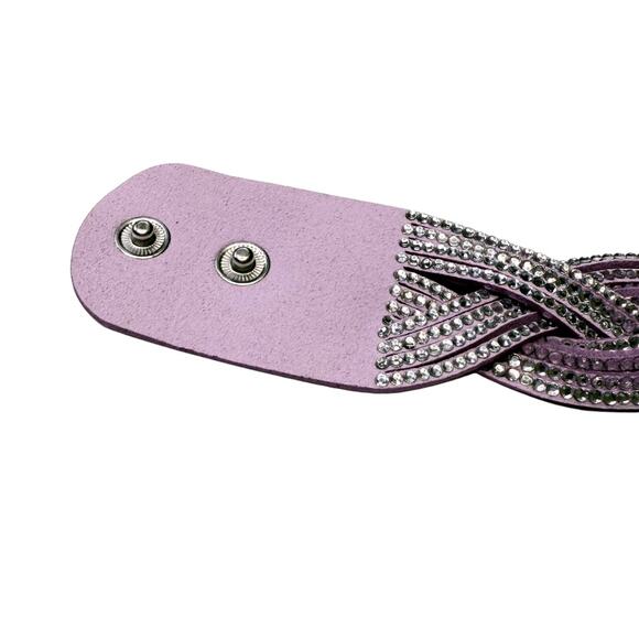 Paparazzi Rhinestone Bring on the Bling Multi-Layer Bracelet Western Boho Purple - Picture 6 of 9